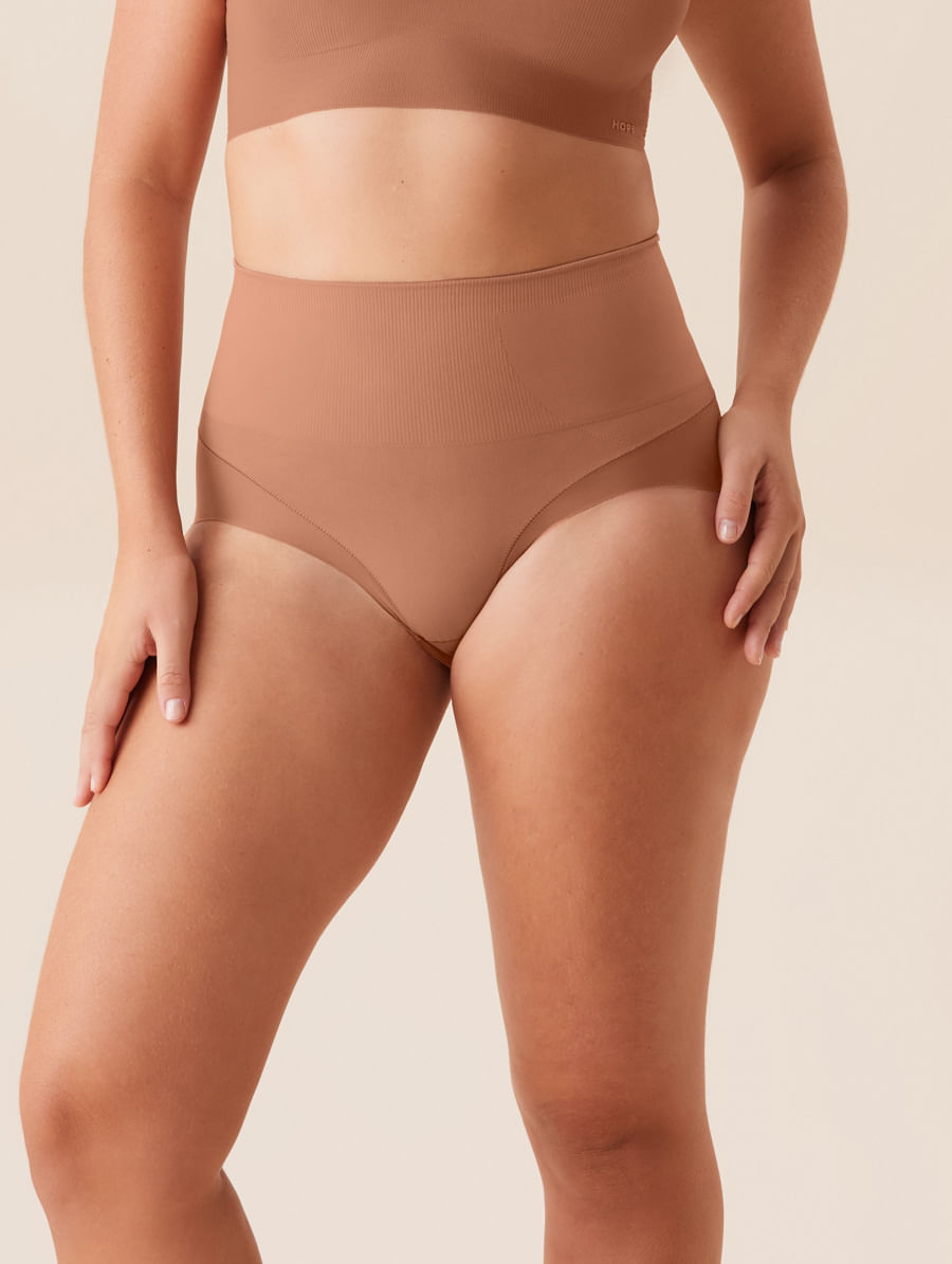 Calcinha Modeladora Fit Shape Caramelo Saloon